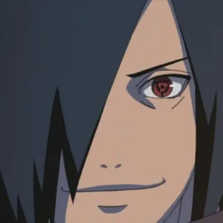 ⚖ Madara Uchiha Naruto anime, manga, uchiha, madara, sharingan telegram sticker