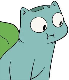 😐 Katze, Cartoon, Sticker, Tier whatsapp sticker