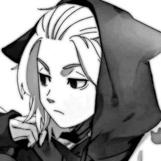 🎴 Manjiro Sano Tokyo Revengers Anime, Manjiro Sano, Mikey, Tokyo Revengers, Felpa con cappuccio telegram sticker
