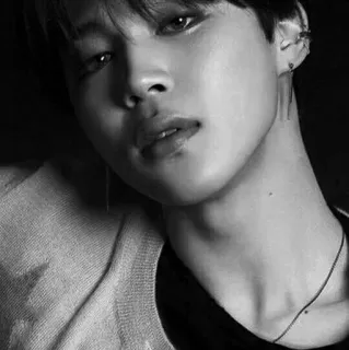 ⌚️ Jimin BTS, Kpop, penyanyi, potret telegram sticker