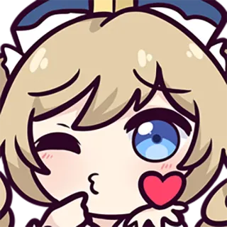 😘 อนิเมะ, น่ารัก, ผู้หญิง, การ์ตูน, สติกเกอร์ telegram sticker