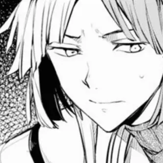 🥀 Anime, Mangá, Personagem, Sorriso irônico telegram sticker
