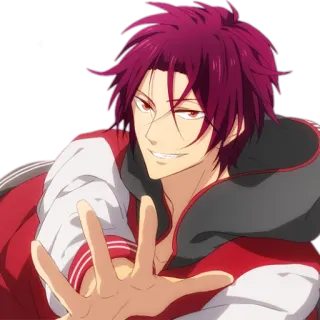 😁 Rin Matsuoka Free! Anime, Personagem, Rin Matsuoka, Free!, Natação whatsapp sticker