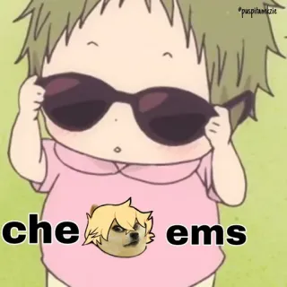 🐕 cheems Meme, Doge, Cheems, Pies, Anime, Słodkie, Śmieszne telegram sticker