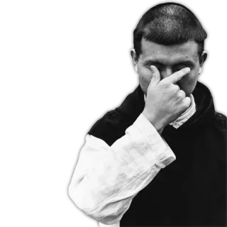 😑 gesto ofensivo, picadura de ojos, agresión, provocativo, burla telegram sticker