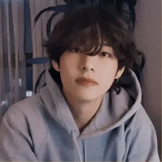 🐚 persona, hombre, retrato, kpop, v, bts telegram sticker