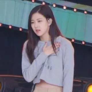 💡 BANG pessoa, mulher, kpop, rosa, bang telegram sticker