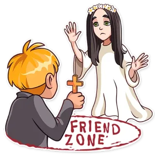 Halloween Girl telegram stickers