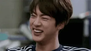 📎 lachen, lächeln, glücklich, kpop, jin, lustig whatsapp sticker