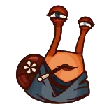 😕 snail, cartoon, animal, cute telegram sticker
