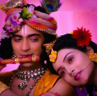 ❤️ Krishna Krishna, Hinduism, Indian culture, Religion, Radha Krishna, Spiritual, Deity telegram sticker