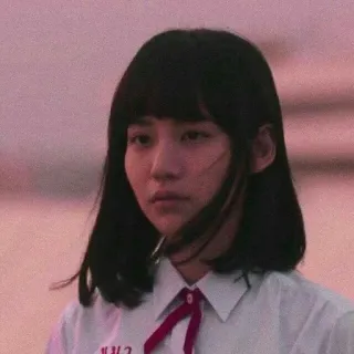 🤰 นทว femme, fille, uniforme scolaire, portrait, asiatique telegram sticker