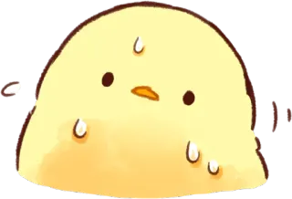 😥 Blob, Keringat, Kuning, Lucu, Gugup, Cemas telegram sticker