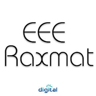 🤘 EEE Raxmat chữ, trắng đen telegram sticker