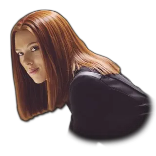 🙂 Black Widow Black Widow, Marvel, superhero, Scarlett Johansson, character, spy telegram sticker
