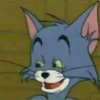 🚬 Tom Cat Tom and Jerry cartoon, cat, funny, meme, Tom and Jerry, Tom Cat telegram sticker