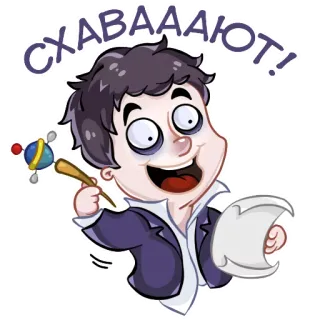 BadComedian whatsapp stickers