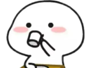 🍓 carino, cartone animato, marshmallow, animazione, personaggio telegram sticker