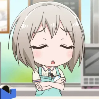 😲 Anime, Manga, Niedlich, Charakter, Illustration whatsapp sticker