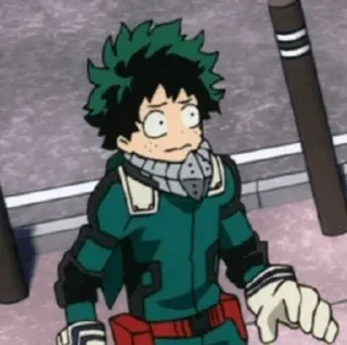 🔥 Izuku Midoriya My Hero Academia Anime, Manga, Personaje, Izuku Midoriya, My Hero Academia whatsapp sticker