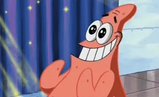 😍 Patrick Star Spongebob Squarepants cartoon, Patrick Star, Spongebob, character telegram sticker