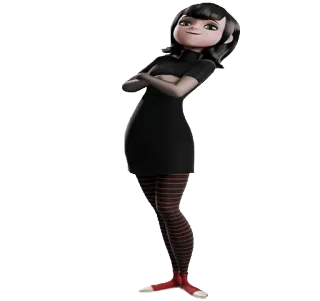 😼 Mavis Dracula Hotel Transylvania Мультфильм, Персонаж, Вампир, Монстры на каникулах, Мэвис telegram sticker