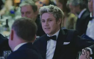🥀 Niall Horan Niall Horan, singer, celebrity, portrait, bow tie, tuxedo telegram sticker