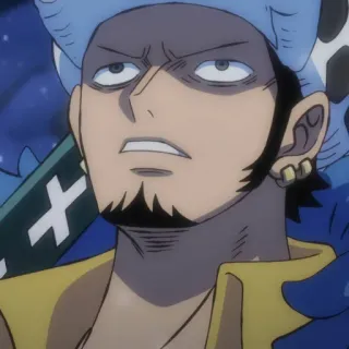 🫀 Trafalgar Law One Piece Anime, One Piece, Trafalgar Law, Charakter telegram sticker