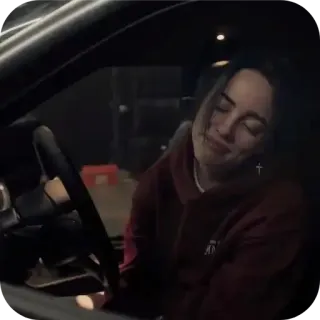 🥹 Billie Eilish telegram sticker