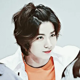 📰 man, person, portrait, young, kpop, asian telegram sticker