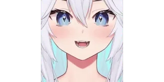 😁 anime, garota, vampiro, desenho animado telegram sticker