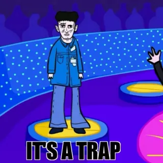 😅 IT'S A TRAP star wars, è una trappola, ammiraglio ackbar, meme telegram sticker