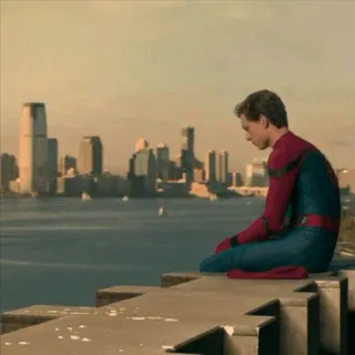 😞 Spider-Man Spider-Man, superhero, Marvel, Peter Parker, New York City whatsapp sticker