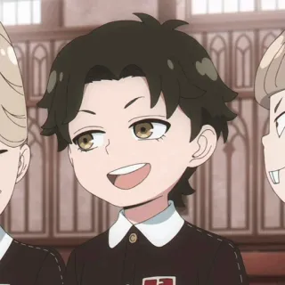🍪 Damian Desmond Spy x Family damian desmond, spy x family, anime, cartoon, smile, student telegram sticker