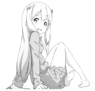 😳 Sagiri Izumi Eromanga Sensei telegram sticker