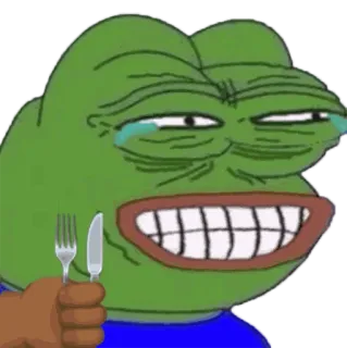 🐸 Pepe the Frog Meme, Pepe, Sapo, Meme da Internet, Chorando whatsapp sticker