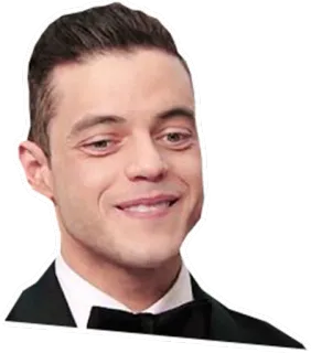 😌 Rami Malek celebridade, ator, retrato, Rami Malek telegram sticker