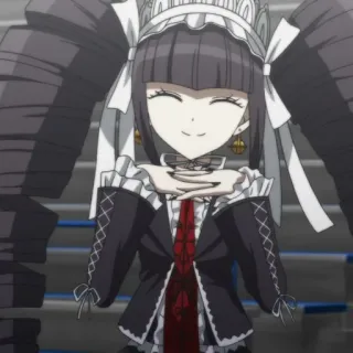 🃏 Celestia Ludenberg Danganronpa Anime, Personagem, Danganronpa, Celestia Ludenberg telegram sticker
