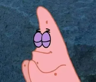🙏 Patrick Star Spongebob Squarepants 卡通, 海绵宝宝, 派大星, 海星, 搞笑, 角色 whatsapp sticker
