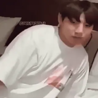 🇰🇷 @BTSDISTORTEDVMIN kpop, fan, BTS, meme, méo whatsapp sticker