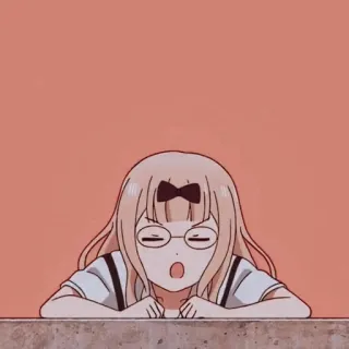 🌟 Chika Fujiwara Kaguya-sama: Love Is War Anime, Chibi, Leuk, Chika, Fujiwara, Kaguya-sama, Love is War telegram sticker