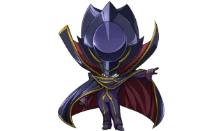 😏 Zero Code Geass Anime, Mecha, Personnage, Animation japonaise, Dessin animé telegram sticker