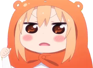 😌 Umaru Doma Himouto! Umaru-chan Anime, Dibujos animados, Umaru, Himouto, Lindo, Kawaii, Oso, Sudadera con capucha telegram sticker