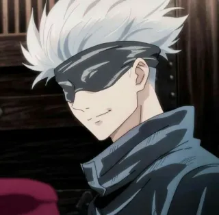 😏 Satoru Gojo Jujutsu Kaisen anime, gojo, satoru, jujutsu kaisen, manga telegram sticker
