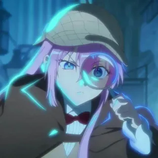 🦭 Anime, Detective, Investigazione, Ragazza, Manga, Mistero telegram sticker