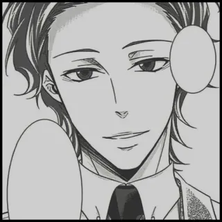 🕸️ Anime, Manga, Portret, Sztuka, Ilustracja, Postać telegram sticker