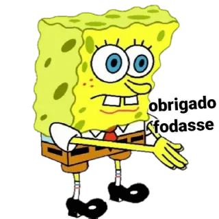 👍 Spongebob obrigado
fodasse spongebob, meme, cartoon, nickolodeon telegram sticker