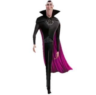 😌 Dracula Hotel Transylvania Dracula, Hotel Transylvania, vampire, cartoon, movie character, animated whatsapp sticker
