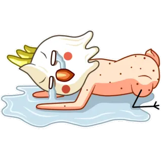 😢 llorando, triste, lágrimas, dibujos animados, emoción, molesto, personaje telegram sticker