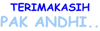 👍 TERIMAKASIH
PAK ANDHI... terimakasih, pak andhi, thank you, indonesian telegram sticker